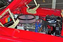 The dodge 440 is a v8 engine, running at 225 hp at 4,000 rpm. Chrysler B Engine Wikipedia