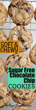 This super soft sugar cookie recipe works great with cookie cutters and bakes up nice and fluffy. Soft And Chewy Sugar Free Chocolate Chip Cookies The Sugar Free Diva