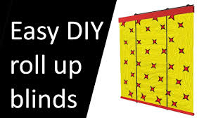 Buy roller shades for windows and your patio. Easy To Make Diy Roll Up Blinds Youtube