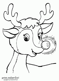 You can print them all for free along with our large collection of christmas coloring pages. Rudolph The Red Nosed Reindeer Coloring Page Print Color Fun