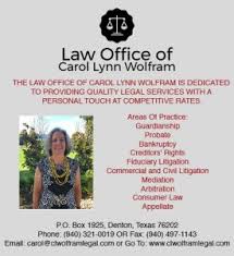 The Law Office of Carol Lynn Wolfram, United States, Texas, Denton