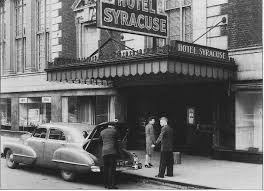 Hotel Syracuse 1945 Syracuse New York Onondaga County Old Pictures