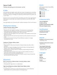 cashier resume sample & template [2020