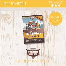 See more ideas about transformer birthday, transformers birthday throw the ultimate transformers birthday party with these diy swords made from pool noodles. Free Printable Transformers Rescue Bots Birthday Party Invitations Birthday Buzzin