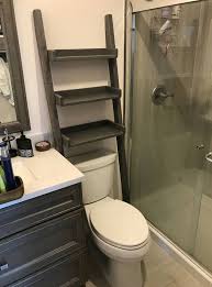Over The Toilet Ladder Shelf Choose Color Bathroom Storage Over The Toilet Ladder Shelf Choose Color Bathroom Shelf Decor Top Bathroom Design Trendy Bathroom