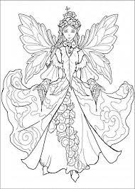 A mix between mucha's art and princess leia from star wars. Free Printable Fairy Princessescoloring Pages For Adults Coloring Home
