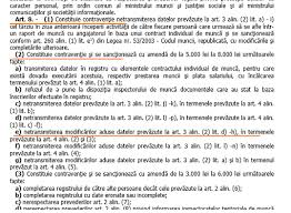 Vesti bune pentru soferi termenul de plată a jumătate din minimul unei amenzi contravenţionale de circulaţie se modifică. Nivel Amenzi In Cazul Netransmiterii In Termen A MajorÄƒrii Salariului Minim In Revisal De La 2 080 Lei La 2 230 Lei Cabinetexpert Ro Blog Contabilitate