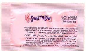 Artificial sweeteners are the ingredients that sweeten many of the diet soft drinks available. Sugar Packet Sweet N Low United Arab Emirates Artificial Sweetener Col Are N 0054