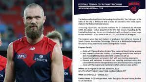 North melbourne football club was founded in north melbourne in 1869 by local cricketers desiring to keep fit over the winter months. Afl News Melbourne Football Club Job Advertisement Volunteers Technology Pathway Program Statement Reaction News Com Au Australia S Leading News Site