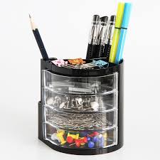 Deli 3 compartments plastic documents organizer. Buy Authentic Deli 9133 Multifunction Pen Plastic Pen Holder Pen Holder Creative Fashion Office Stationery Storage Box Desktop Finishing In Cheap Price On Alibaba Com