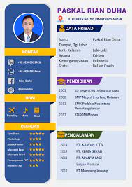 Contoh cv kreatif sebagai penguat surat lamaran kerja lengkap. 20 Template Cv Untuk Lamaran Kerja Unik Profesional Dan Gratis Goliketrik