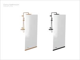 A set of furniture and decor for the design of the bathroom in the boho style found in tsr category 'sims 4 bathroom sets'. Severinka S Daisy Bathroom Shower