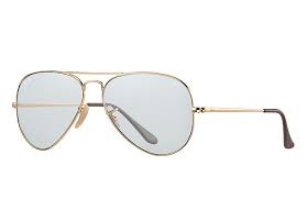 Ray Ban Rb3689 Solid Evolve Rb3689 Gold Metal Light Blue Dark Violet Lenses 0rb3689001 T355 Ray Ban Usa Fashion Sunglasses Sunglasses Ray Bans