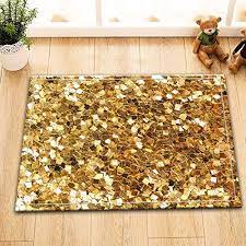Shop our collection of gold bath rugs and mats at macys.com! Lb Gold Bath Mat 3d Digital Printing Customized Personality Flannel Outdoor Indoor Front Door Mat Non Slip Gold Bath Mat Indoor Front Door Mat Front Door Mats