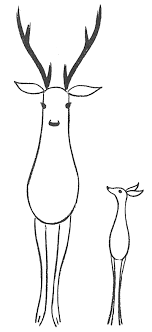 Christmas hand drawn cute cards with reindeer, trees, candy , mitten, bird and other items. How To Draw Easy Reindeer Or Deer For Preschoolers And Kids On Christmas How To Draw Step By Step Drawing Tutorials