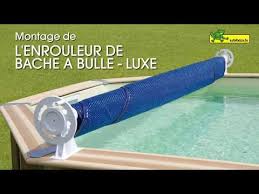 Montage De L Enrouleur Luxe Pour Piscine Hors Sol Youtube