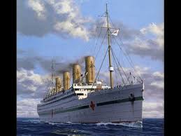 hmhs britannic sink/ 