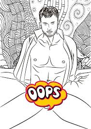 Some of these coloring pages are advance and hard to color and some are easy and fun. Gay Colouring Pages