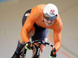 Jeffrey hoogland of the netherlands and harrie lavreysen of the netherlands compete in the men's sprint semi final during the track cycling on day. Hoogland En Bos Maken Indruk Op Kilometer Tijdrit Wielrennen Ad Nl