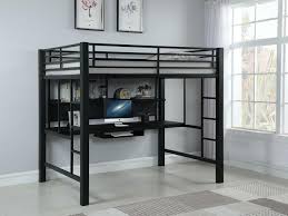 Madison single/twin loft bed with desk and storage, snow white by corliving distribution llc (1) $1,338. The Avalon Workstation Loft Bed Avalon Full Workstation Loft Bed Black 460023 Available At Nashco Furniture And Mattress Serving Nashville Tn