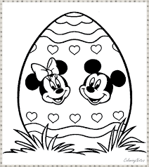 Printable disney easter coloring pages for preschoolers. Printable Disney Easter Coloring Pages Myi