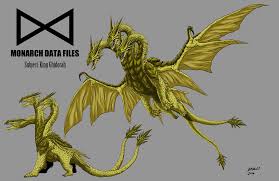 Monarch Data Files King Ghidorah By Kaijuduke Godzilla Kaiju Monsters Kaiju