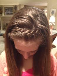 If it makes you feel any better, you're are not the only one. French Braid Headband Pretty Hairstyles Diy Hairstyles Hair Styles