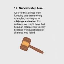 Pin By Noureen Ali On Fact Survivorship Bias Bias Decision Making