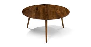 Crafted from solid reclaimed fir wood. Round Wood Coffee Tables Article