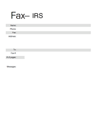 It was 1842 when the first fax machine came into the existence and since then till now the fax messages services have been in this article, we are basically going to discuss the fax sheet template along with their significance and also how they can actually assist you in making the. Free Printable Irs Fax Cover Sheet Template