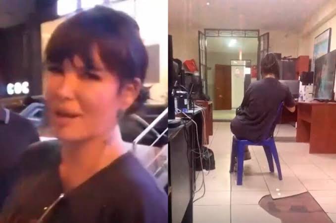 Angie Jibaja termina en comisaría tras agresión en hotel