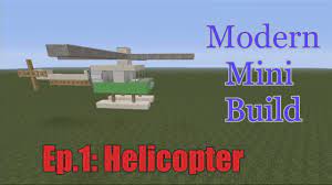 How to build a private helicopter in minecraft (bell 206b jetranger 1975),wie baut man ein helikopter in minecraft,minecraft helikoter bauen,minecraft helikopter tutorial,minecraft helicopter tutorial. Minecraft Xbox 360 Modern Mini Build Episode 1 Helicopter Youtube