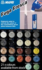 mapei fuga fresca coloured grout revivers sealants online