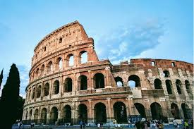 Dibujo de un coliseo romano para pintar, colorear o imprimir. El Coliseo Romano Historia Construccion Guia Julio 2021