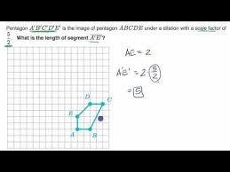 Dilations practice worksheet answer key 1.construct a dilation of the image with a scale factor of 4. Dilations Scale Factor Video Dilations Khan Academy