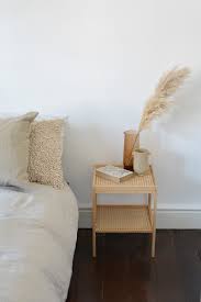 Rattan Bedside Table Ikea Hack Burkatron Ikea has different styles that match our beds and other bedroom furniture with options that include drawers or doors, for added privacy, or open for a minimalist look. rattan bedside table ikea hack burkatron