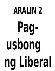 Maraming epekto ang paglaki ng populasyon, masama man o hindi. Pag Usbong Ng Liberal Na Ideya Pptx Aralin 2 Pagusbong Ng Liberal Sa Araling Ito Inaasahan Na U2022 Masusuri Mo Ang Konteksto Ng Pag Usbong Ng Liberal Course Hero