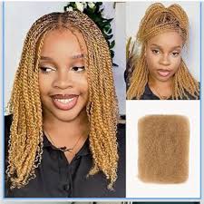Afro Kinkys Bulk Human Hair Repair Locs 50 Gram/Pack,Honey Blonde 14in