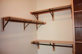 Ideas For Install Closet Rod Bracket Wooden Closet Diy Closet Closet Rod