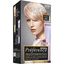 L Oreal Paris Preference Hair Colour 9 23 Light Rose Gold Rose Gold Hair Dye Loreal Paris Hair Color