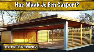 Houtwerk en tuininrichting, met aandacht voor uitstraling en kwaliteit. Carport Bouwen Dubbele Carport Bouwen Met Een Bouwtekening Downloaden 2019 Youtube