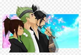 De coloring page of hanzo speciaal voor jouw! Deviantarco Overwatch Human Hair Color Anime Black Genji Hanzo Dva Samurai Champloo Clipart 2216609 Pikpng