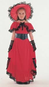World Book Day Kids Costume Ideas Red Fancy Dress Victorian Girl Costume Girl Red Dress