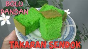 Jadi bukan hal yang mengherankan apabila bolu panggang merupakan. Bolu Pandan Takar Sendok Youtube