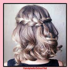 Wedding Hairstyles For Short Hair 2017 Hairstyles For School Braids For Short Hair Short Wedding Hair Short Hair Styles
