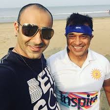 Truly #Inspired By The Sheer #Talent This Phenomenal Man Possess  #YogaInspiration Himanshu Mehta #JuhuBeach Mumbai