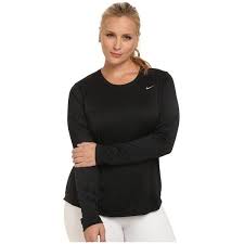 Nike Dri Fit Extended Miler Long Sleeve Top Women S Long Sleeve Pullover Lightweight Long Sleeve Shirt Active Wear Tops Running Tops