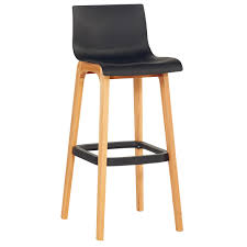 Nous disposons de nombreux modèles de chaises de cuisine : Chaise Haute Luten Assise En Pvc Noir Et Pietement Bois
