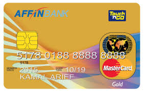 A balance transfer credit card can help you pay off higher interest rate debt. Affinbank Touch N Go Mastercard Gold By Affin Bank