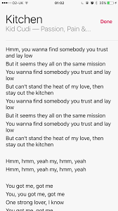 Favourite Lyrics From Ppds Kidcudi